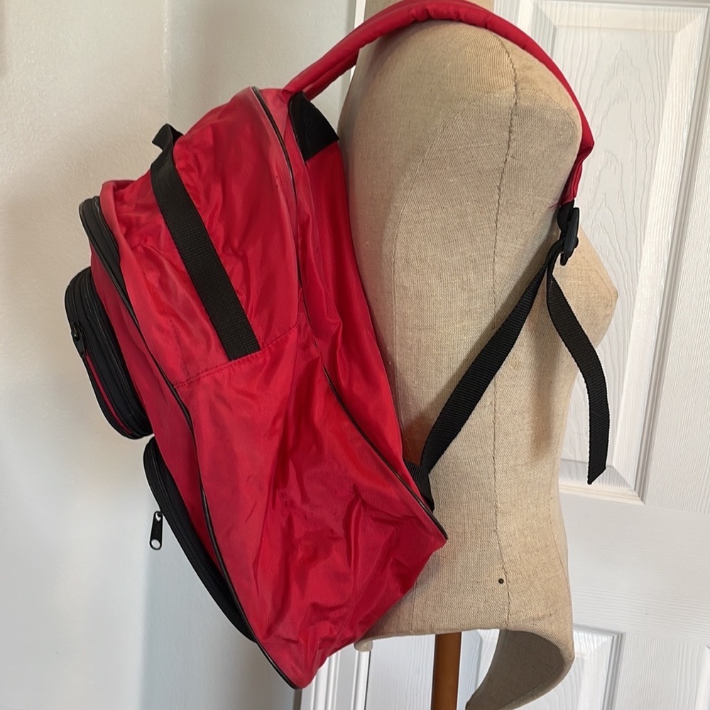 Backpack Red Expandable - image 3